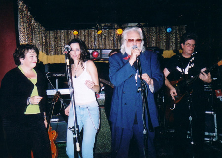 Ronnie Hawkins and Patti Jannetta, Leah Hawkins and Buzz Thompson