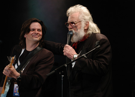 Ronnie Hawkins and Robin Hawkins